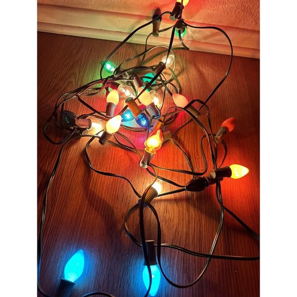 Lot of 4‎ HOFERT’S Christmas Lights Multi-Colored Bulbs Cool-burning Twinkle - Picture 2 of 8